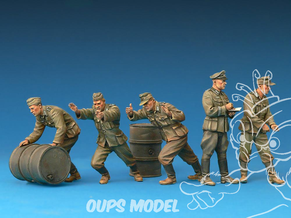 Figurines Militaires MEIEST Lot De 6 | Soldats Avec Accessoires Armes - Jouet Éducatif Pour Enfants