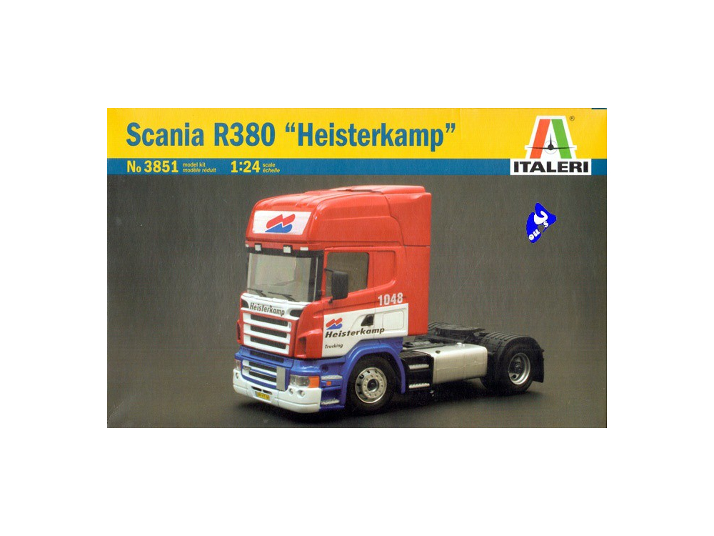 ITALERI maquette camion 3851 Scania R380 "Heisterkamp" 1/24,