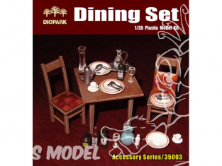 Diopark accessoires militaire 35003 Set de repas 1/35