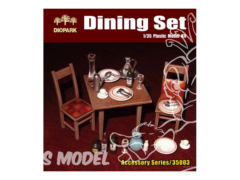 Diopark accessoires militaire 35003 Set de repas 1/35