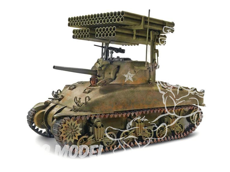 REVELL US maquette militaire 7863 Sherman M4A1 "Screamin" Mimi 1/32