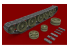 Mini Art maquette accessoires militaire 35227 Set de chenilles pour T-34/85 avec train de roulement Late type 1/35