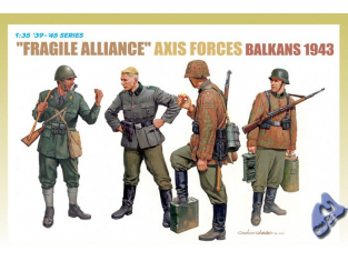DRAGON maquette militaire 6563 "Fragile Alliance" 1/35