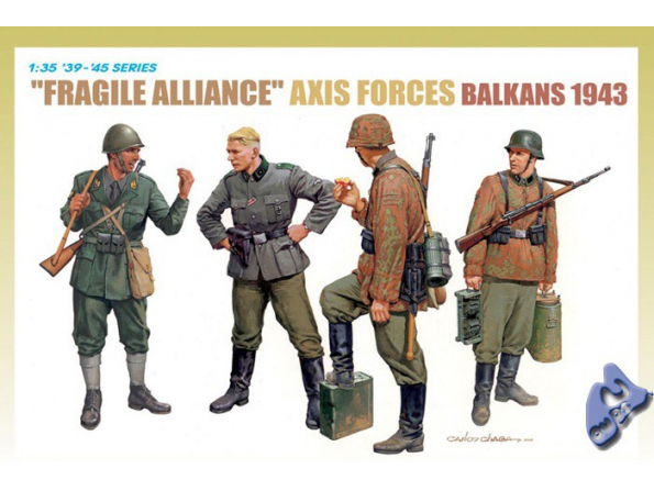 DRAGON maquette militaire 6563 "Fragile Alliance" 1/35