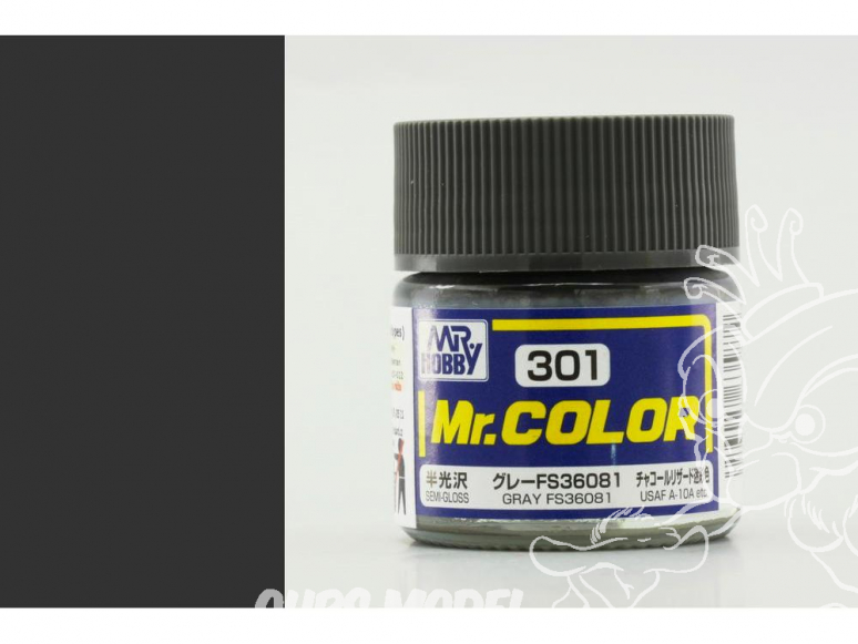 peinture maquette Mr Color C301 Gris FS36081 Satiné 10ml