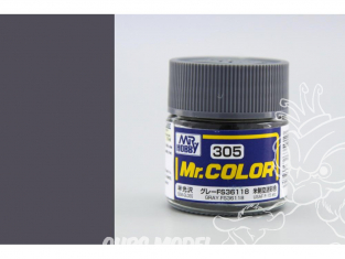 peinture maquette Mr Color C305 Gris FS36118 satiné 10ml