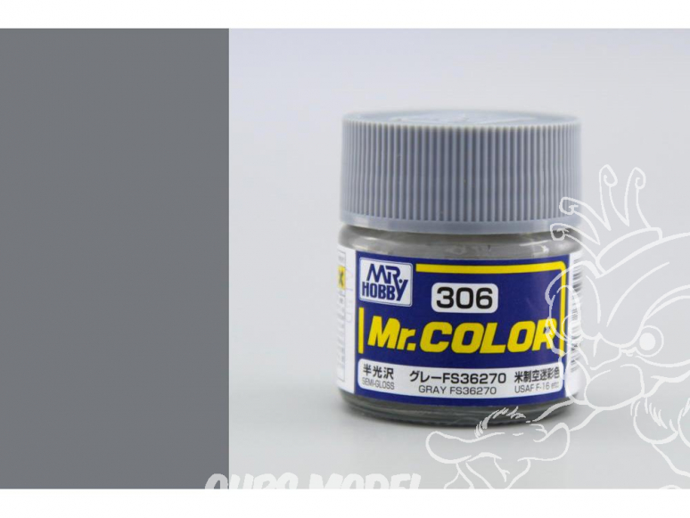 peinture maquette Mr Color C306 Gris FS36270 satiné 10ml