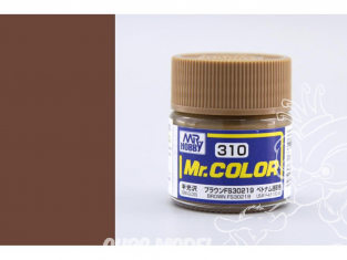 peinture maquette Mr Color C310 Marron FS30219 satiné 10ml