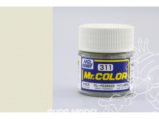 peinture maquette Mr Color C311 Gris FS36622 satiné 10ml