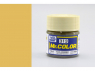 peinture maquette Mr Color C313 Jaune FS33531 satiné 10ml