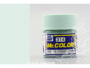 peinture maquette Mr Color C314 Bleu FS35622 satiné 10ml