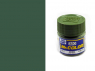 peinture maquette Mr Color C320 Vert foncé satiné 10ml