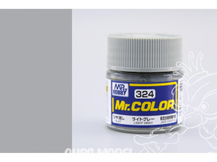 peinture maquette Mr Color C324 Gris clair mat 10ml