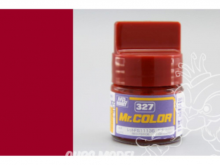 peinture maquette Mr Color C327 Rouge FS11136 brillant 10ml