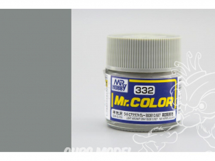 peinture maquette Mr Color C332 Gris clair avion BS381C/627 satiné 10ml