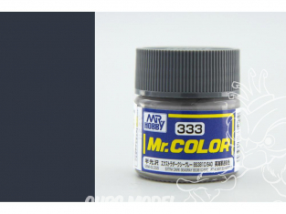 peinture maquette Mr Color C333 Extra gris mer foncé BS381C/640 satiné 10ml