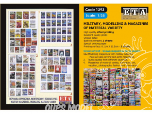 ETA diorama 1393 Imprimé Magazines militaires - maquettes - autres 1/35
