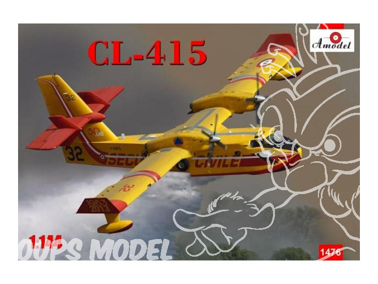 Amodel maquette avion 1476 Canadair CL-415 1/144