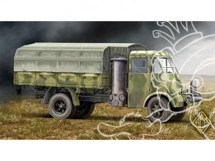 Ace Maquettes Militaire 72532 RENAULT AHN 3.5T CAMION avec GAZOGÈNE 1942 1/72