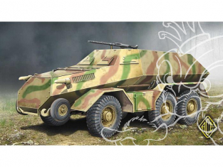 Ace Maquettes Militaire 72538 W-15T(f) LEICHTER RADSCHLEPPER "LAFFLY" (4/6 räd) 1944 1/72