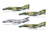 Italeri maquette avion 1373 F-4 C/D/J Phantom II Aces 1/72