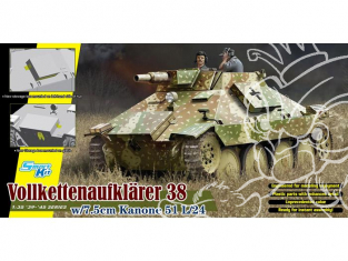 Dragon maquette militaire 6815 Vollkettenaufklärer 38 avec 7,5cm Kanone 51 L/24 (Smart Kit) 1/35