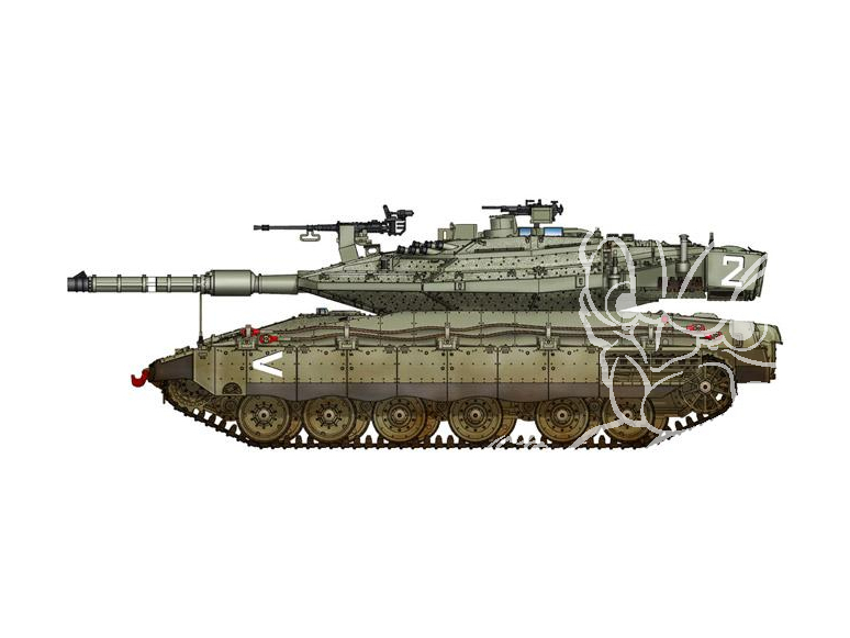 HOBBY BOSS maquette militaire 82915 IDF Merkava Mk IV 1/72