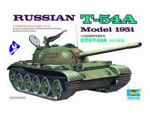 TRUMPETER maquette militaire 00340 T-54A 1/35