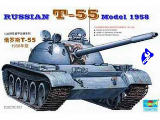 TRUMPETER maquette militaire 00342 T-55 MODELE 1958 1/35