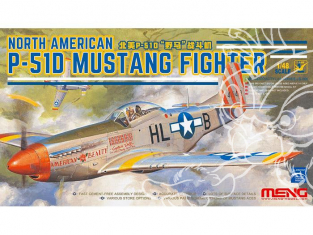 Meng maquettes avions Ls-006 NORTH AMERICAN P-51D MUSTANG 1944 1/48