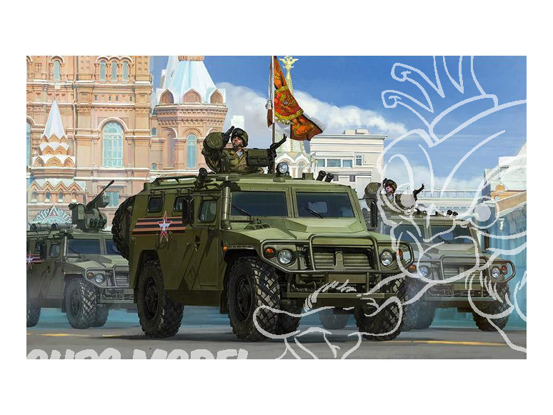 Meng maquette militaire VS-008 RUSSIAN GAZ 233115 TIGER-M SPN SPV 2015 1/35