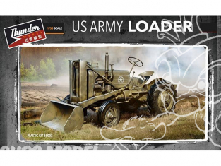 Thunder Model maquette militaire 35002 Tracteur militaire CASE VAI avec godet 1/35