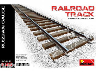 Mini Art maquette militaire 35565 Rail de trains GAUGE Russe 1/35