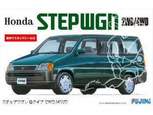 Fujimi maquette voiture 39084 Honda Stewgn Type 1996 2WD / 4WD 1/24