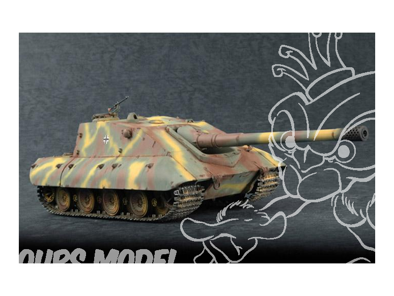 TRUMPETER maquette militaire 07122 StuG E-100 ALLEMAND 1945 1/72