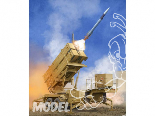 TRUMPETER maquette militaire 01040 US M901 et SYSTÈME DE MISSILES ANTI-MISSILES MIM-104F PATRIOT (PAC-3) 1/35