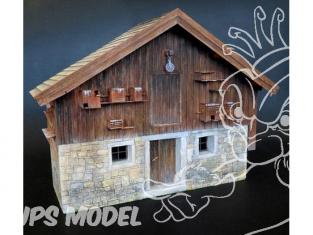 Plus Model construction 487 Ferme de montagne 1/35