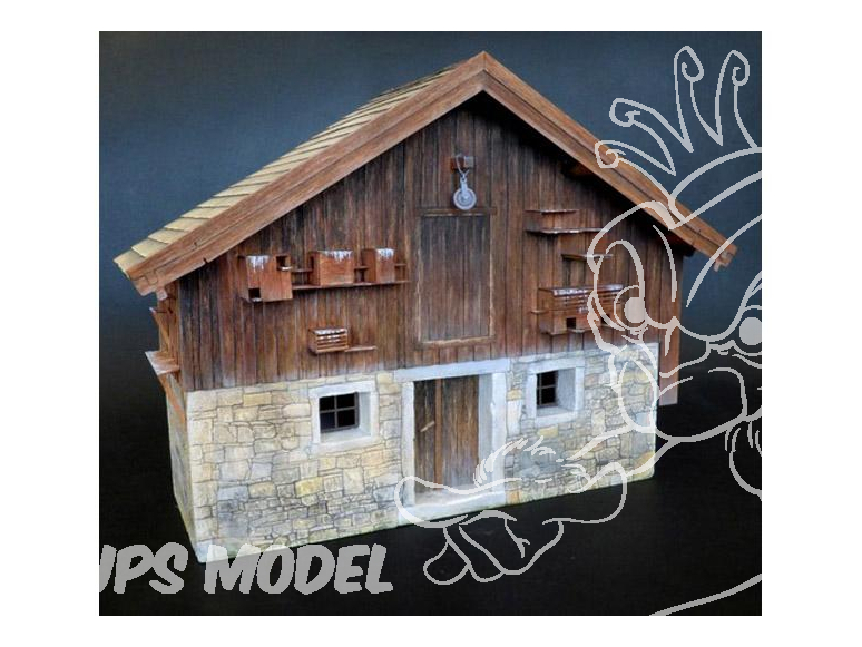 Plus Model construction 487 Ferme de montagne 1/35