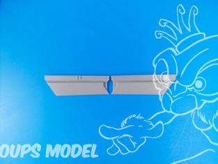 Cmk kit d'amelioration Q48270 RF-84F Thunderflash Correction Wing Flaps pour Tanmodel 1/48