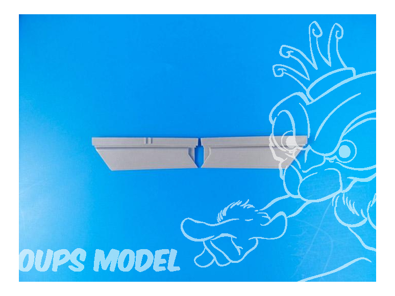 Cmk kit d'amelioration Q48270 RF-84F Thunderflash Correction Wing Flaps pour Tanmodel 1/48