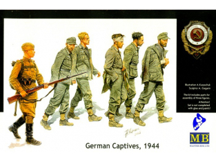 Master Box maquette militaire 3517 PRISONNIERS ALLEMANDS 1/35