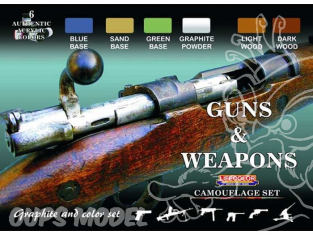 LIFECOLOR peinture cs26 SET CANONS ET ARMES