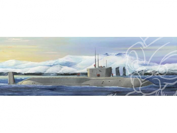 HOBBY BOSS maquette bateau 83520 955 Yuri Dolgoruky SSBN 1/350