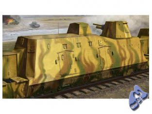 TRUMPETER maquette militaire 01509 WAGON BLINDE 1/35