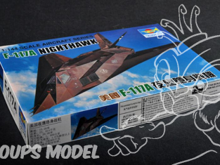 Trumpeter maquette avion 01330 F-117A 1/144