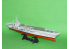 TRUMPETER maquette bateau 05201 Porte avions Classe USS Nimitz 1/500