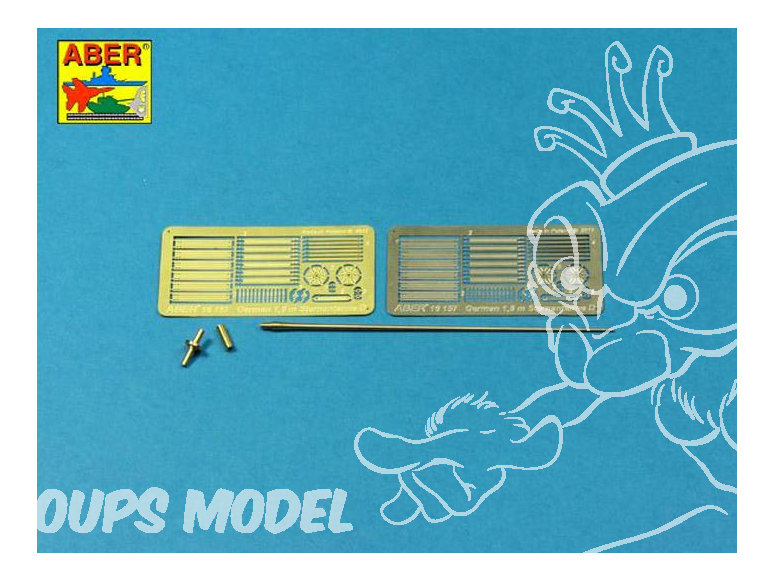 Aber 16157 Antenne arrière Allemande D 1,8m 1/16