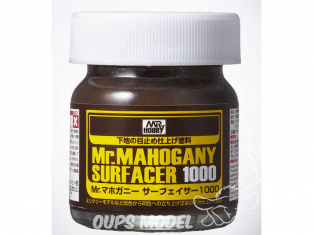 Mr Hobby sf290 Appret Mahogany Surfacer 1000 40ml