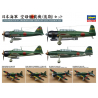 Hasegawa maquette avion 72162 Avions embarques Marine Japonaise Fin de guerre 1/350