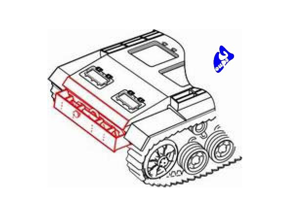 CMK SET DE CONVERSION 3079 pour STUG. III 1/35